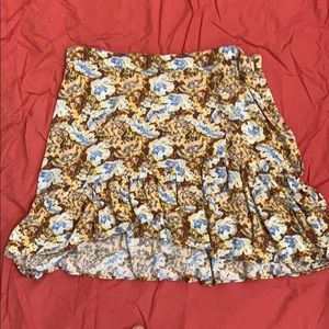 Free people floral skirt